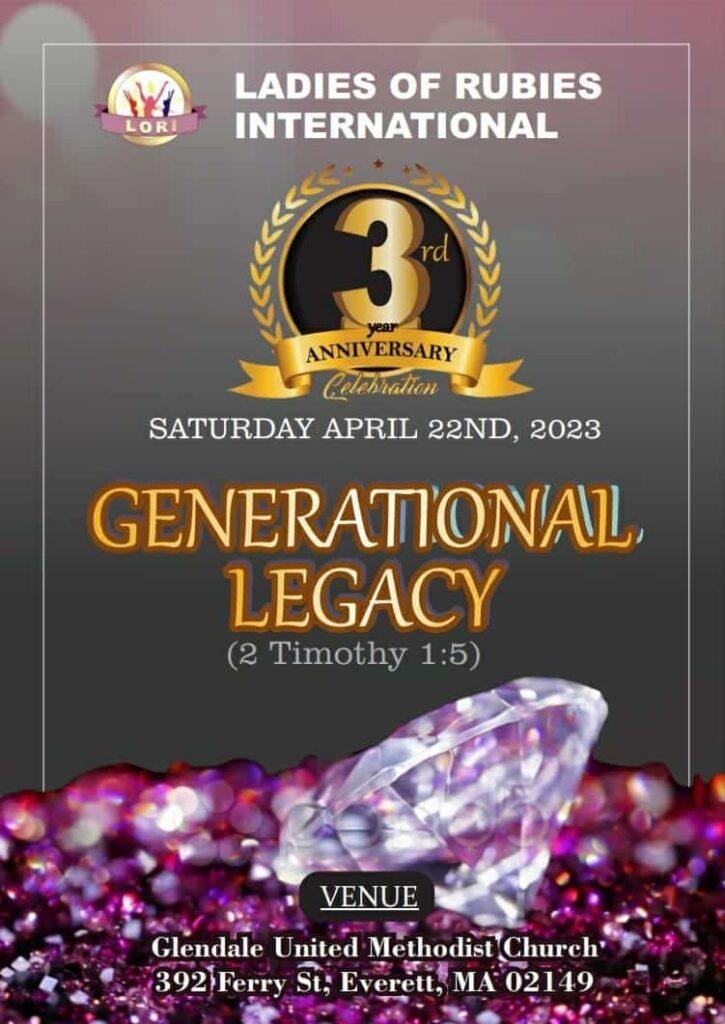 LORI 3RD ANNIVERSARY PAMPHLET