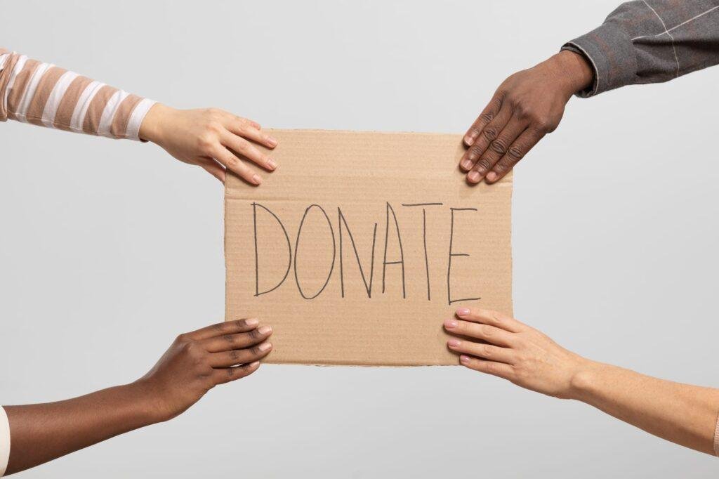Donate, Donations